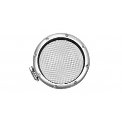 Lufteinlass, 76mm silber