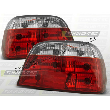 BMW E38 1994-01 RÜCKLEUCHTEN ROT WEIß