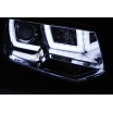 VW T5 2010- Klare Frontleuchten U-Type Chrom