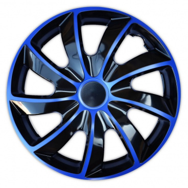 Radkappen Quad Bicolor Blue 13-16" Radkappen Quad Bicolor Blue 13-16"