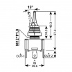 Schalter mit farbigen Abdeckungen 12/24V - 20A