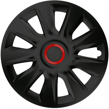 STRATOS RR Radkappen schwarz 14-17" (je 1 Stück)