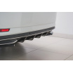 Heckstoßstangeneinsatz für Skoda Superb Mk3 FL Facelift, Maxton Design (Carbon-Look)