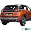 Chromleiste aus Edelstahl über dem Omtec-Nummernschild (passend für mehrere Modelle)