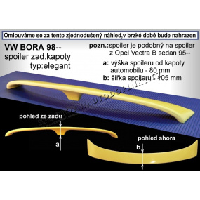 VOLKSWAGEN BORA (98+) Heckspoiler. Hauben (EU-Homologation) VOLKSWAGEN BORA (98+) Heckspoiler. Hauben (EU-Homologation)