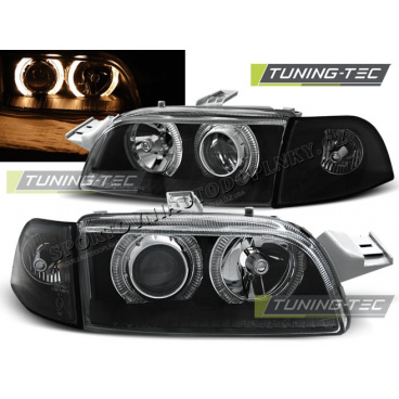 FIAT PUNTO 1 11.1993-09.1999 ANGEL EYES SCHWARZE FRONTKLARE LICHTER
