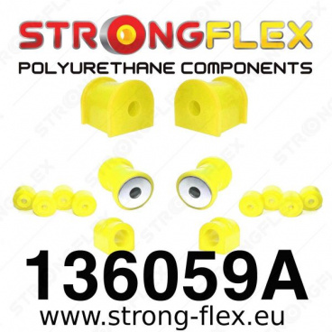 Opel Kadett E StrongFlex Sport Satz Silentblöcke nur für die Vorderachse 10 Stk