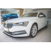 Spoiler unter der vorderen Stoßstange ver.2 für Škoda Superb Mk3 FL Facelift, Maxton Design (ABS-Kunststoff ohne Oberflächenbehandlung)
