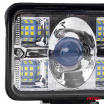Quadratische Arbeitsleuchte 17LED COMBO 9-36V