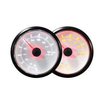 Auto Gauge STP2W 52mm Uhr - Volt Auto Gauge STP2W 52mm Uhr - Volt