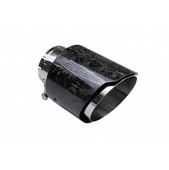Endrohr 114mm Eingang 76mm Carbon Gloss