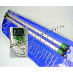 Innenraum Neon 12V grün 2Stk verstellbar (2x38 cm)