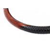 Lenkradbezug mit Massagepunkten Holz 37-39 cm