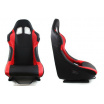 Sporthartschale A1 Racing Monza schwarz/rot