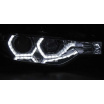 BMW F30/F31 10.2011 - 05.2015 Scheinwerfer Angel Eyes LED Chrom Tagfahrlicht