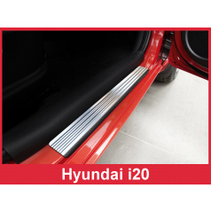 Einstiegsleisten aus Edelstahl, 2 Stück, Hyundai i20 2009–16
