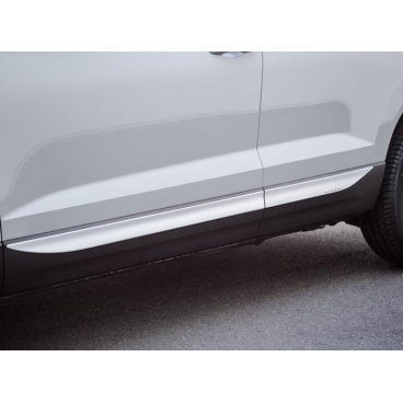 Seitentürleisten M-TRACK - Silber matt - Škoda Karoq vonv. 2017