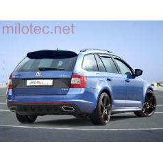 Designabdeckung unter dem Nummernschild, Škoda Octavia III. Kombi / Facelift / RS, 2013/2017