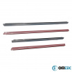 Edelstahlspiegel schwarz Omtec Fensterleisten Dacia Duster 2010-18 4 Stk