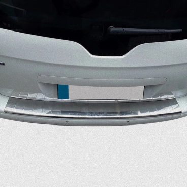 Kantenabdeckung der hinteren Stoßstange aus gebürstetem Edelstahl Peugeot 5008 II 2017-2020