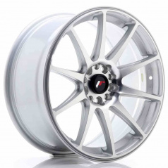 JR Wheels JR11 18x8,5 ET40 5x112/114 Silber Poliert