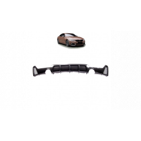 BMW 4 F32 F33 F36 Heckdiffusor Carbon Look