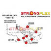 Nissan Patrol Y60 1987-97 StrongFlex Sport Silentblock-Baugruppe für Hinterachse, nur 12 Stück