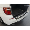 Edelstahlabdeckung - schwarzer Schwellenschutz für die hintere Stoßstange BMW X3 F25 2014+