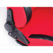 Sportlich verstellbarer Sitz Race Sport Stoff rot