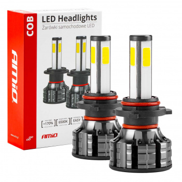 LED-Hauptscheinwerferlampen HB4 COB 4Side AMiO LED-Hauptscheinwerferlampen HB4 COB 4Side AMiO