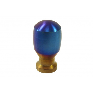 Universeller Schalthebelknauf Typ A Titanium Blue