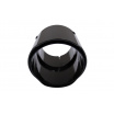 Endrohrdämpfer 89mm Eingang 70mm Carbon Glanz