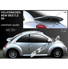 VW NEW BEETLE 1998- Heckspoiler (EU-Homologation)