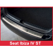 Edelstahl-Abdeckungsset-Heckstoßstangenschutz+Türschwellenschutzleisten Seat Ibiza IV 6J ST 2008-16