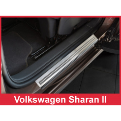Einstiegsleisten aus Edelstahl, 4 Stück, Volkswagen Sharan 2 2010–16