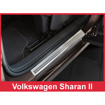 Einstiegsleisten aus Edelstahl, 4 Stück, Volkswagen Sharan 2 2010–16 Einstiegsleisten aus Edelstahl, 4 Stück, Volkswagen Sharan 2 2010–16