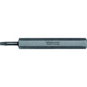 TORX-Bit mit Loch 8 mm T10 x 70 mm 20 Stk