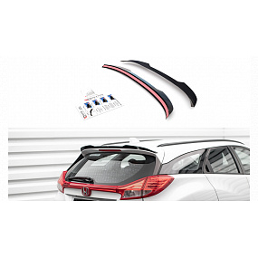 Przedłużenie Spoilera Honda Civic IX Tourer Gloss Black