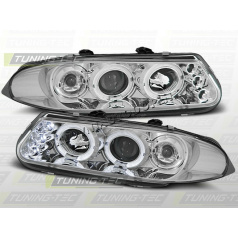 ROVER 200 FRONTKLARLEUCHTEN ANGEL EYES CHROM